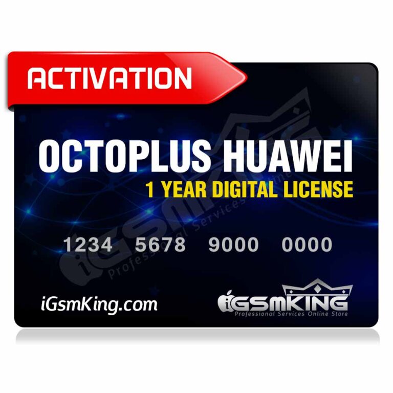 Octoplus Huawei 1 Year Digital License Gsm King