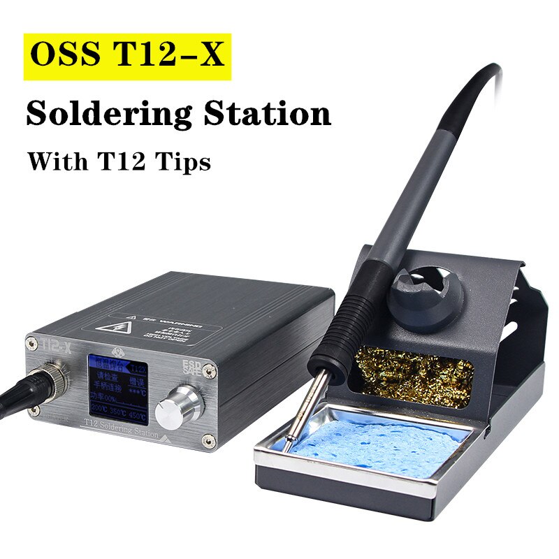 OSS T12 X Soldering Station BGA Rework Station with Soldering Iron Tip For SMD PCB Repair
